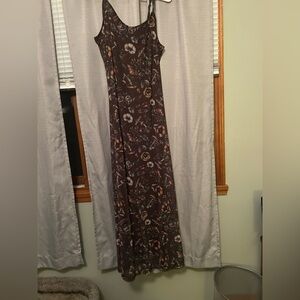 Thorn and Fable Brown Maxi Dress